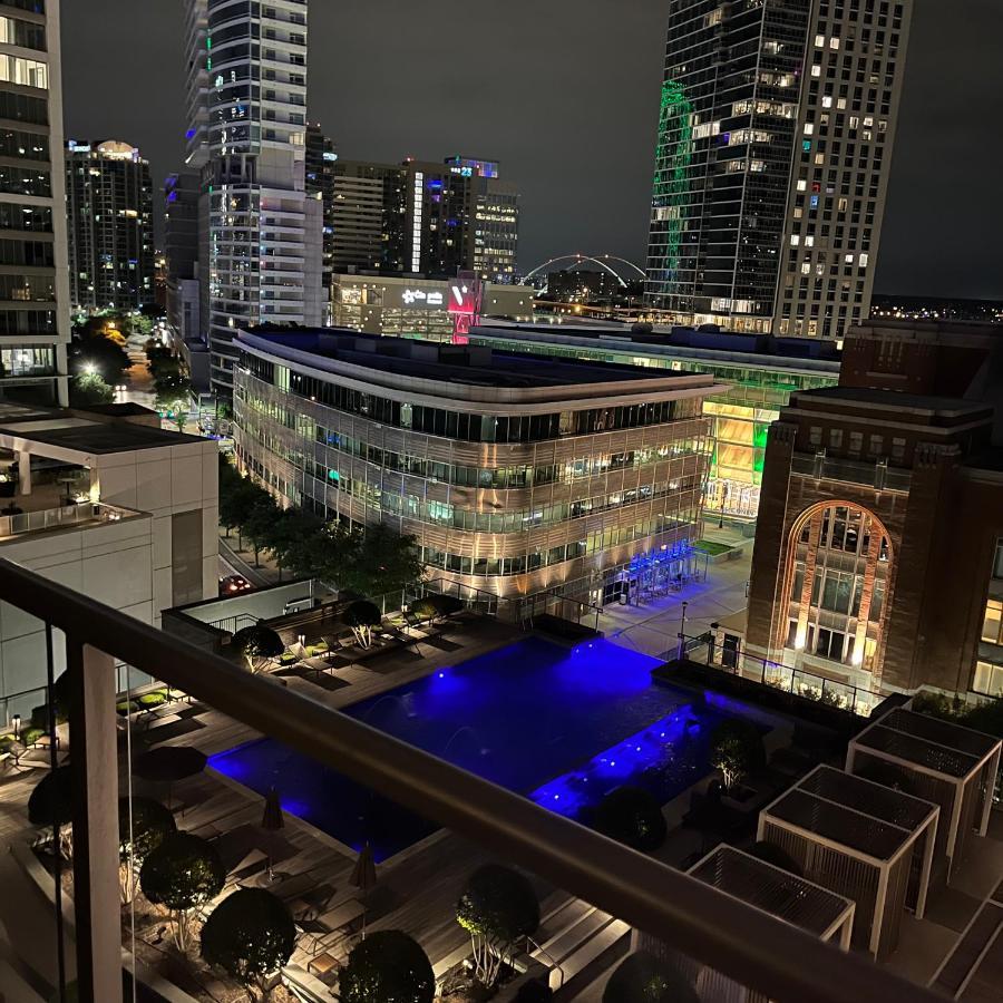 Downtown Dallas Apt With View Walking Distance To Aac With Free Parking Pool Wifi Exteriér fotografie